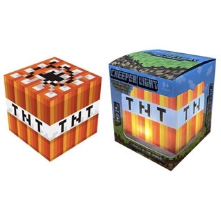 Genopladelig Minecraft TNT lampe - Gul